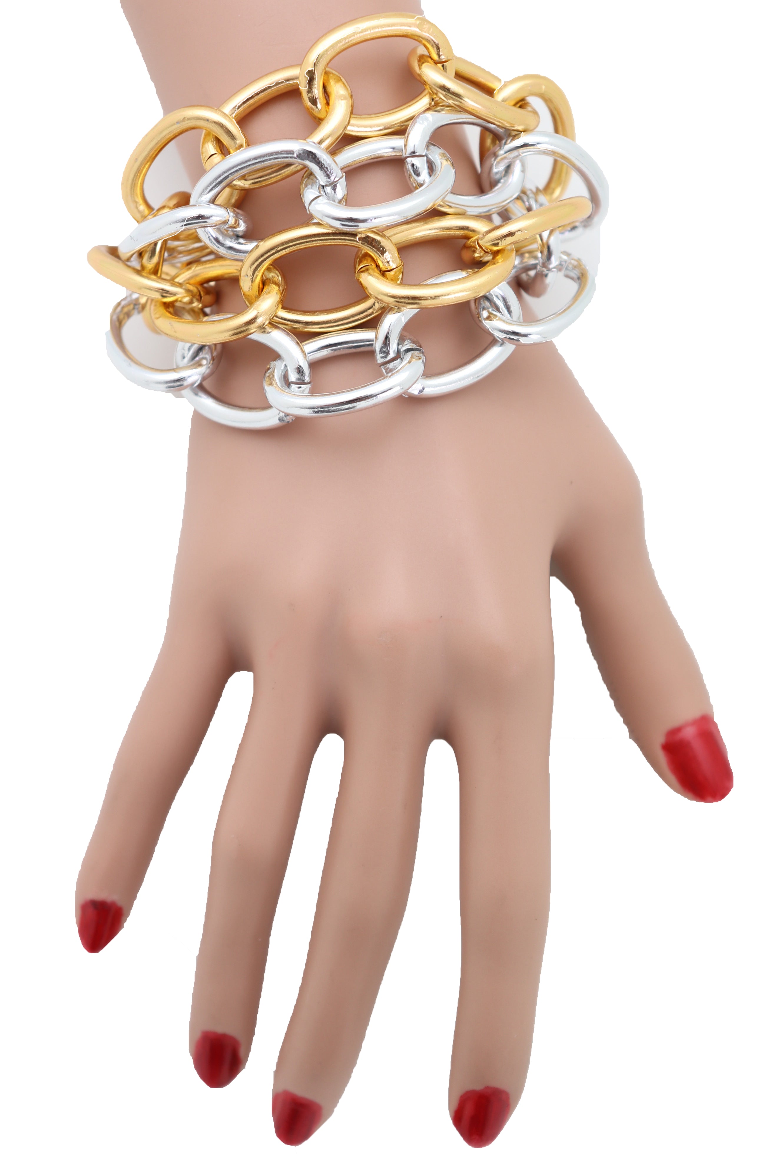 Double Chain Silver Bracelet | Silver chain, Silver bracelet, Double chain